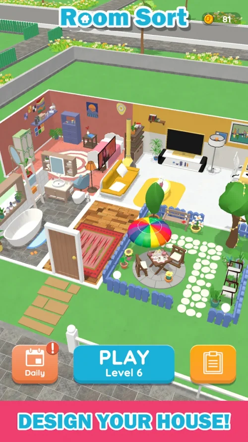 Room Sort – Floor Plan Game