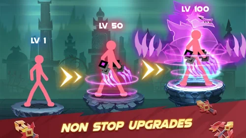 Stickman vs Monster: Idle RPG