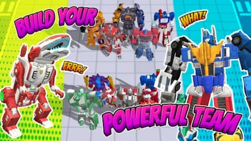 Superhero Robot Monster Battle