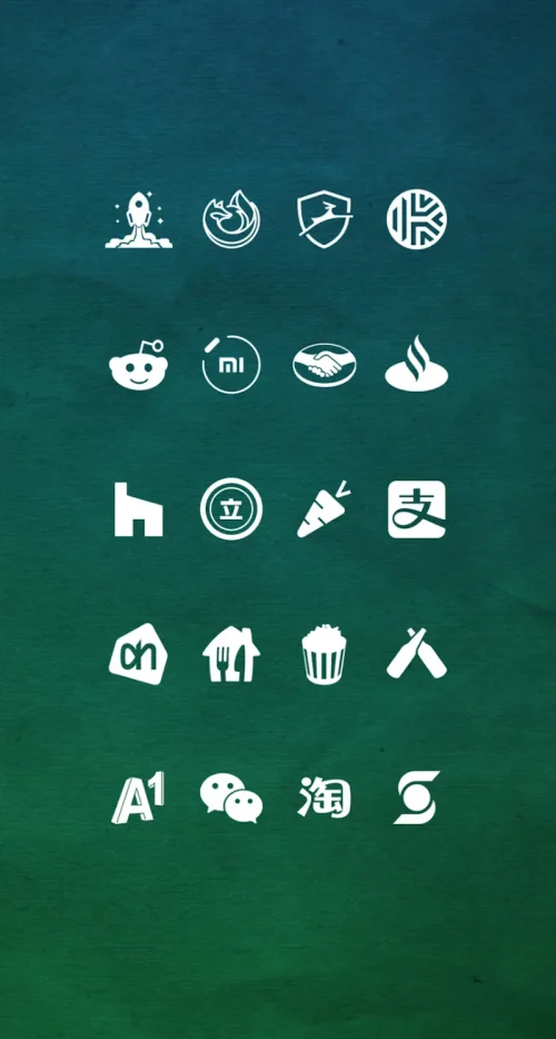 Whicons – White Icon Pack