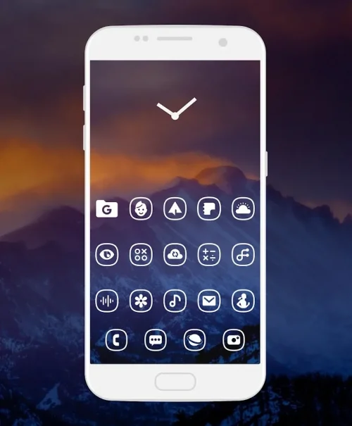Whicons – White Icon Pack