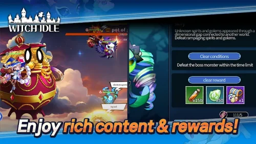 Witch Idle – 4320 Summonable