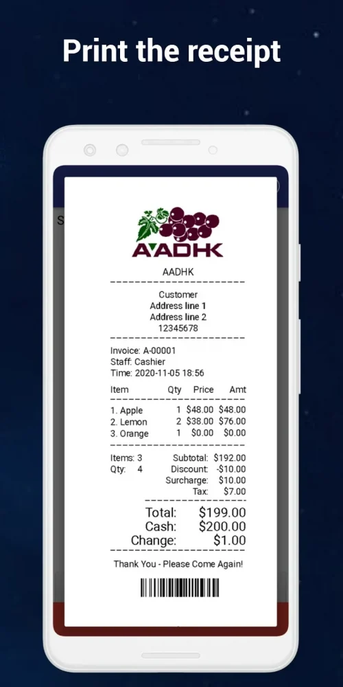 W&O POS – Retail Point of Sale