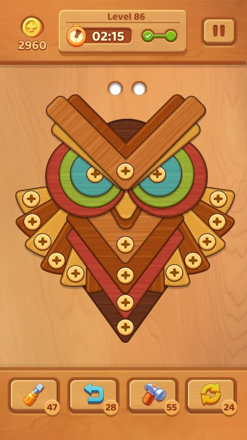 Wooden Screw: Nuts and Bolts