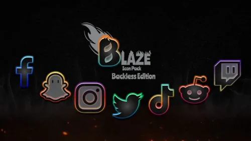Blaze Backless Icon Pack