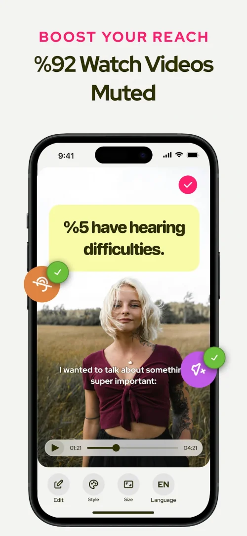 Captions for Videos – SUBCAP