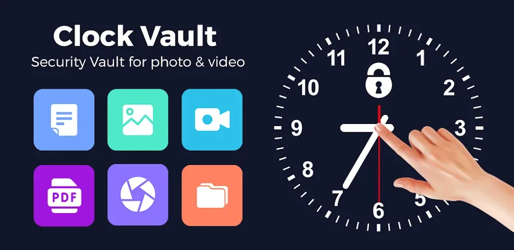 Clock Vault – Secret Folder
