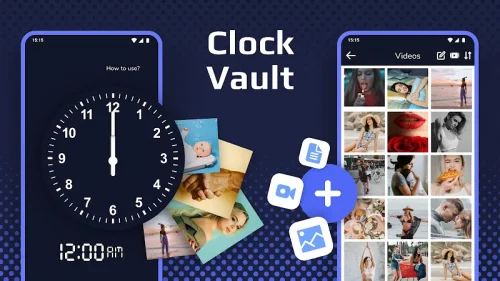 Clock Vault – Secret Folder