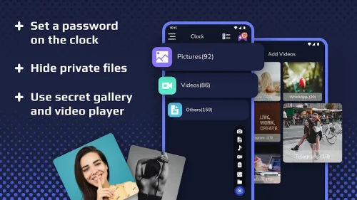 Clock Vault – Secret Folder