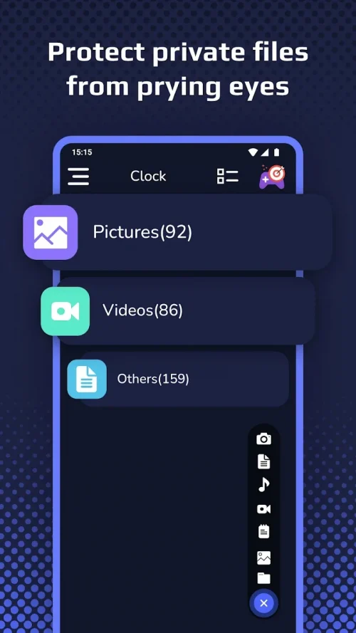 Clock Vault – Secret Folder