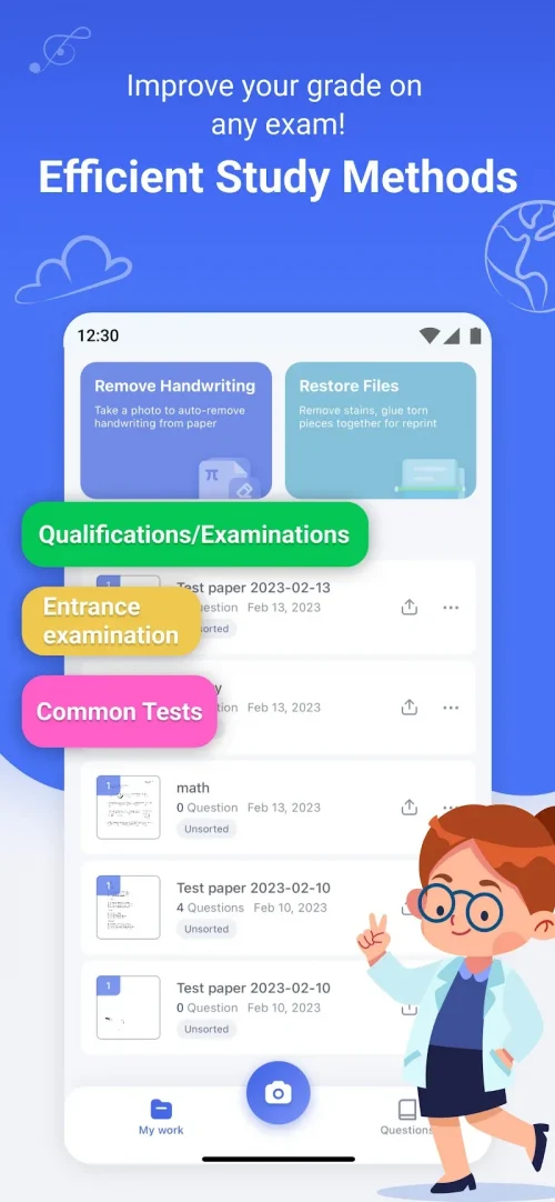 GradeUp: Homework Scanner