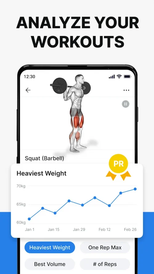 Hevy – Gym Log Workout Tracker
