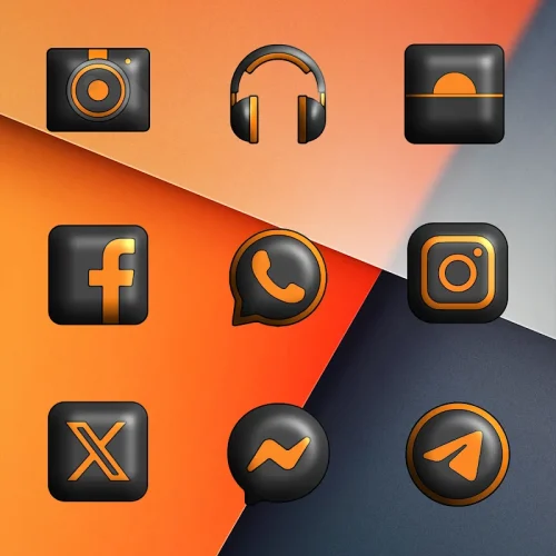 Oxigen McLaren 3D – Icon Pack