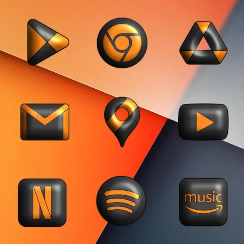 Oxigen McLaren 3D – Icon Pack