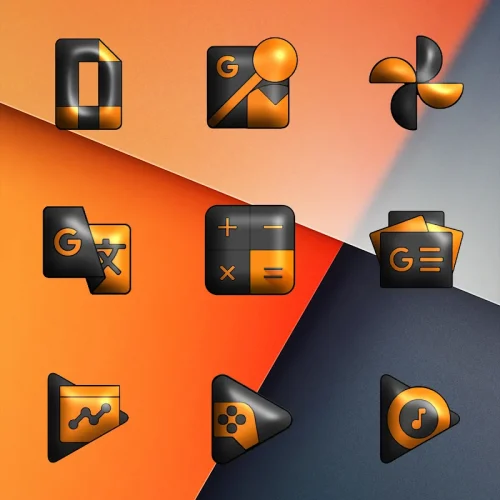 Oxigen McLaren 3D – Icon Pack