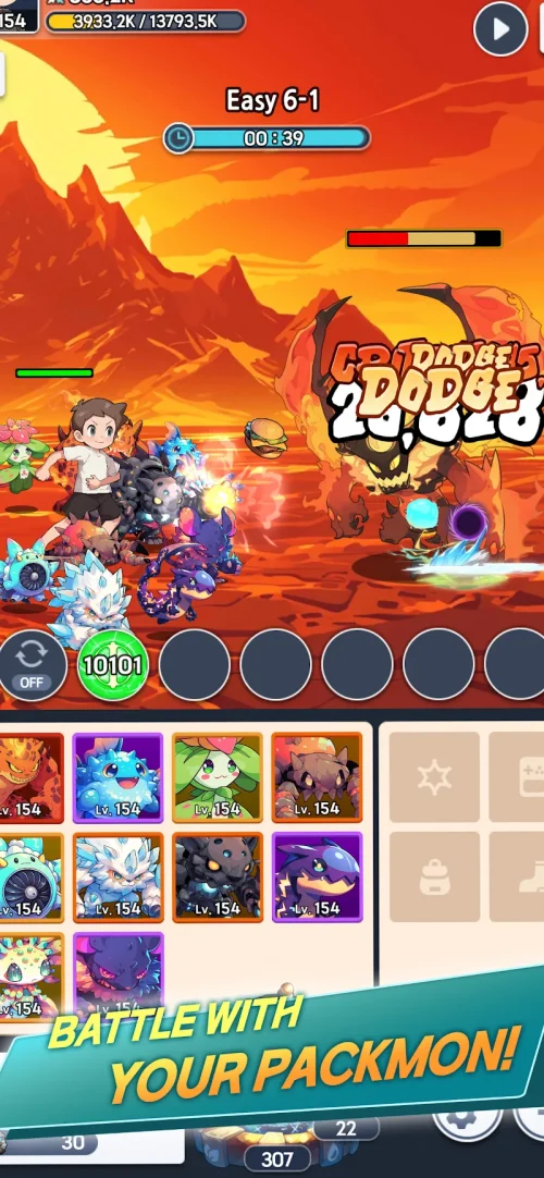 PackMon Idle:Trainer Simulator