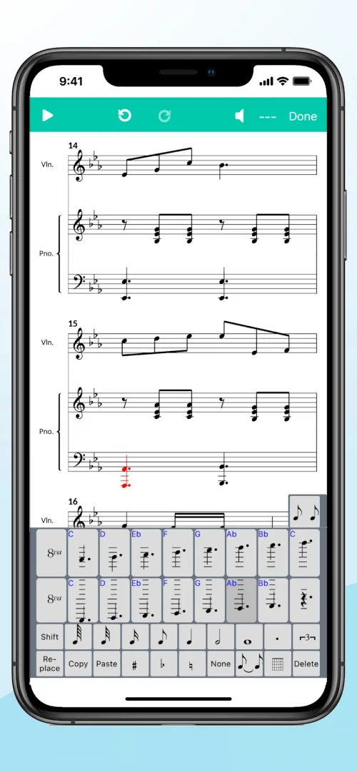 Score Creator: write music