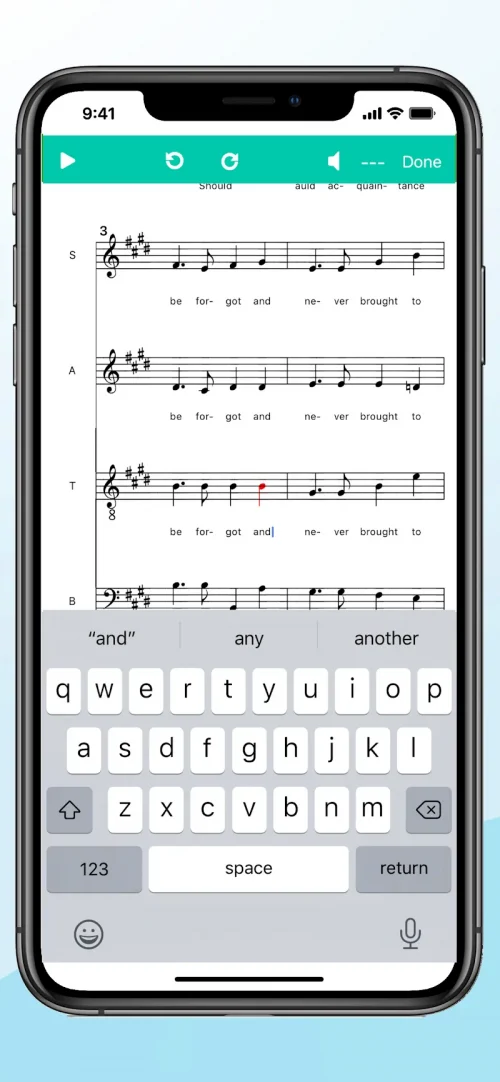 Score Creator: write music