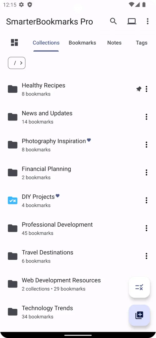 Smarter Bookmarks