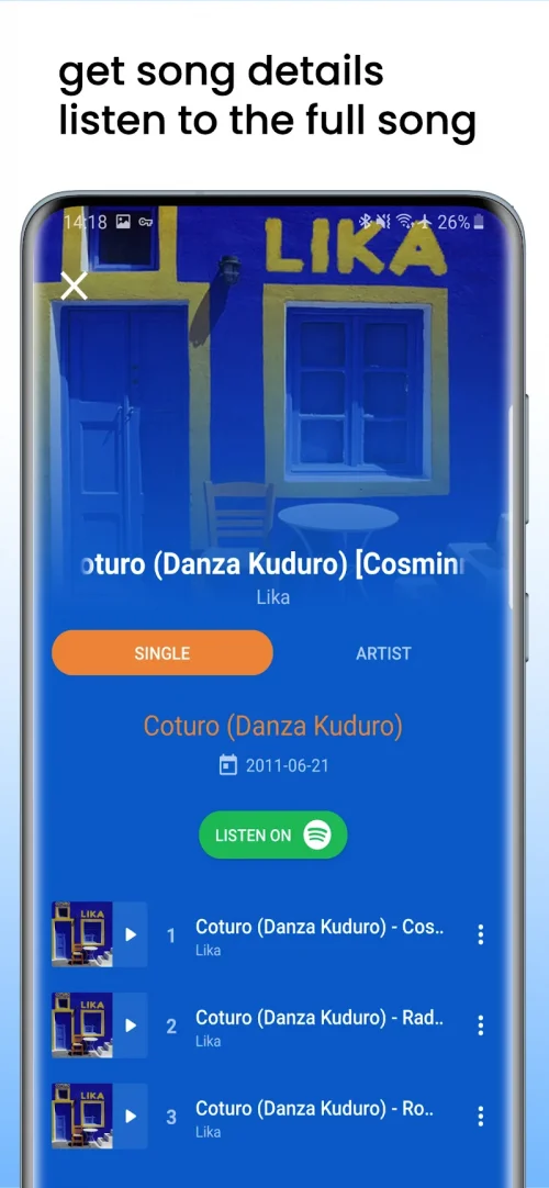 Song Finder – Song Identifier