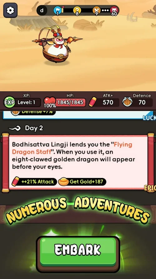 Wukong Go – Idle RPG Games