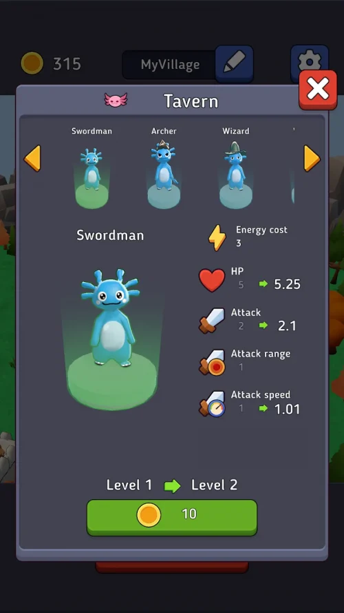 Axolotl Idler Tower Defense