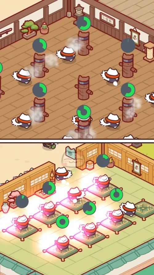 Cat Ninja School: idle Tycoon