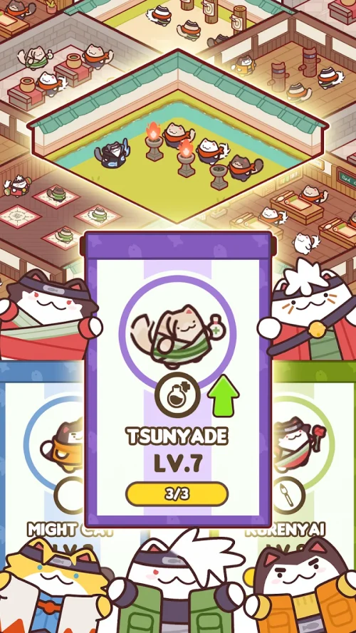 Cat Ninja School: idle Tycoon