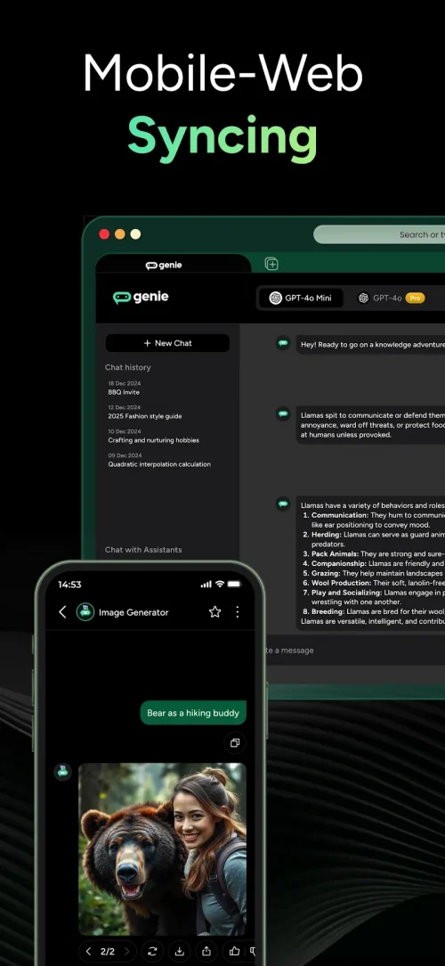 Chatbot AI Assistant – Genie