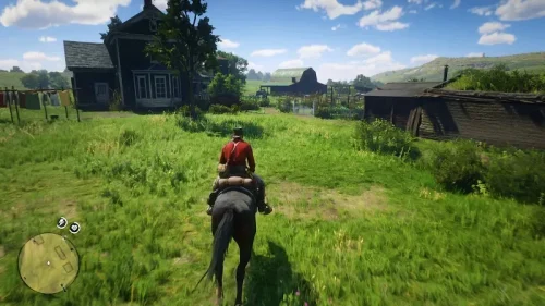 Cowboy Survival Horse Shooting