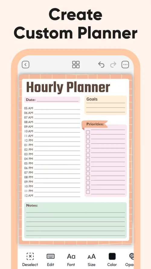 Daily Planner, Weekly Planner