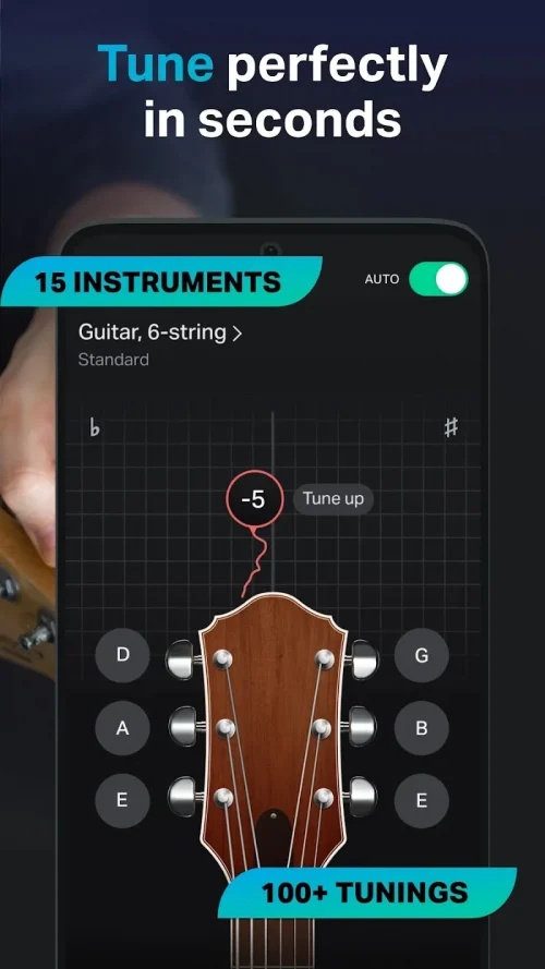 GuitarTuna: Tune & Play Guitar