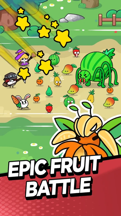 Hero vs Fruit