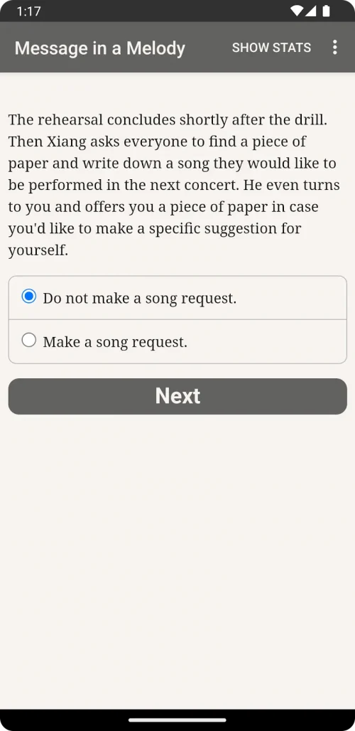 Message in a Melody