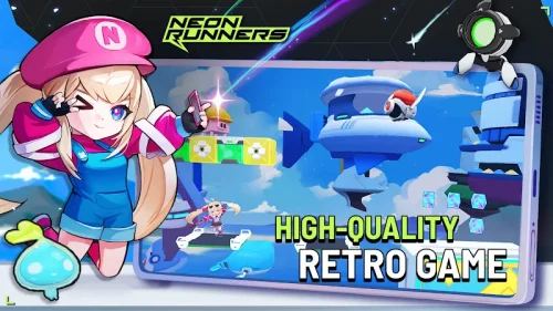 Neon Runners: Craft & Dash