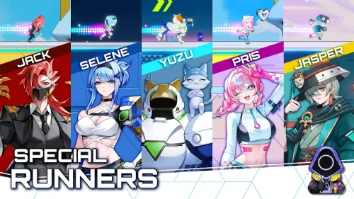 Neon Runners: Craft & Dash
