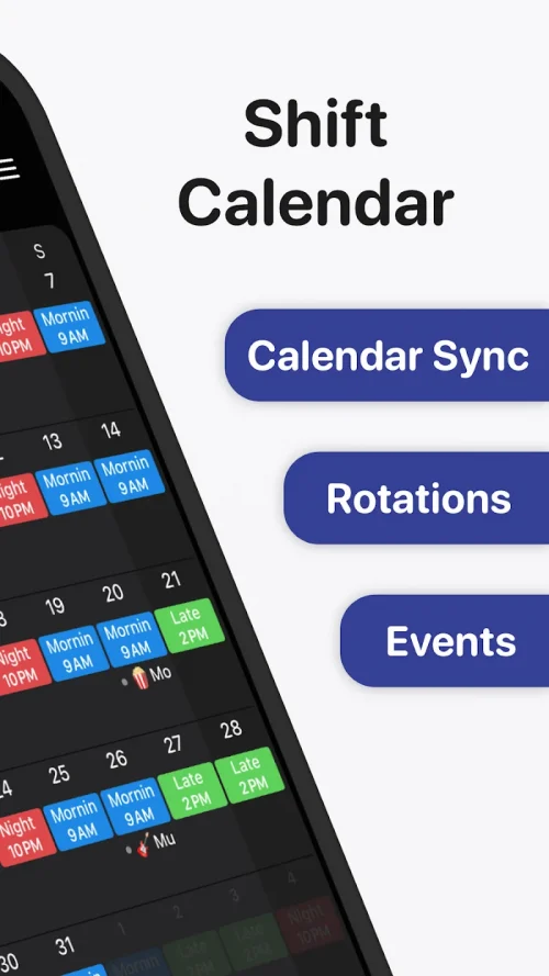 Supershift – Shift Calendar
