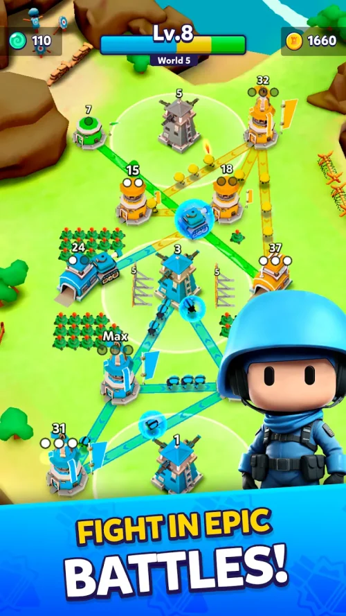 Tower Battle: Connect Towers