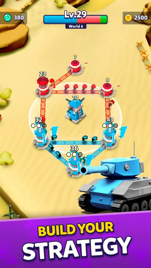 Tower Battle: Connect Towers