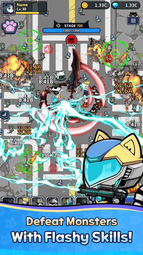 Cat Fortress : Idle Defense
