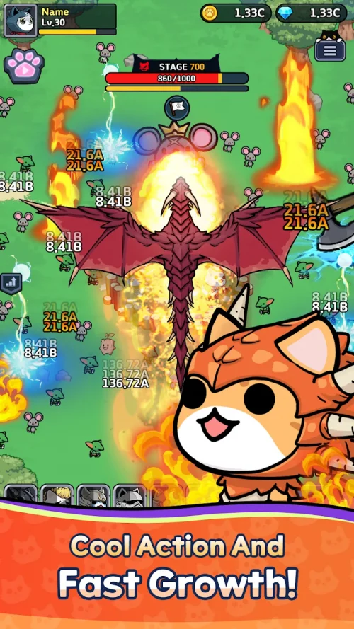 Cat Fortress : Idle Defense