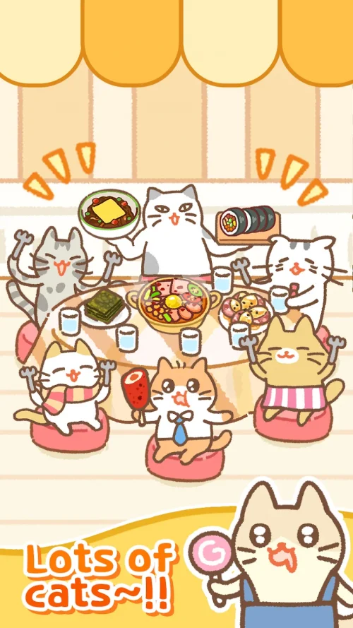 Cat Restaurant: cooking game