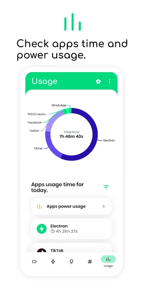 Electron: battery health info