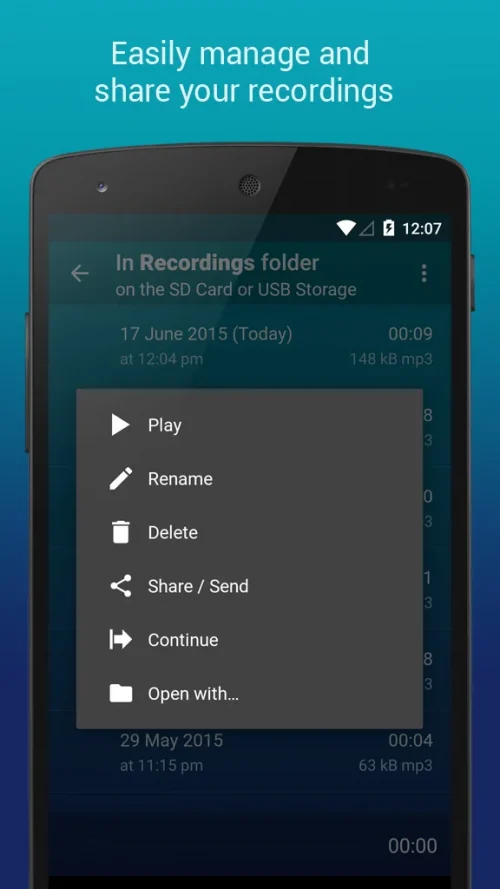 Hi-Q MP3 Voice Recorder (Pro)