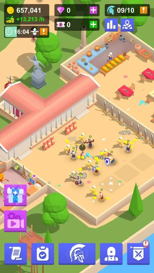 Idle Gladiator Arena