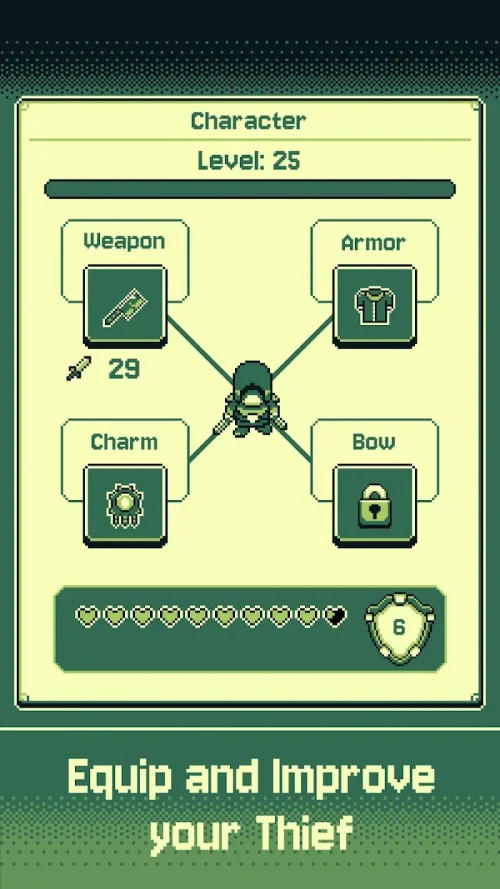 Idle Thief Village: Retro RPG