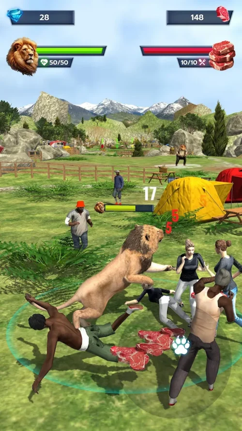 Lion Survival – Wild Beast Sim