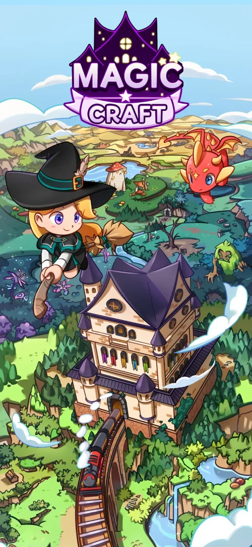 Magic Craft – Merge Tycoon