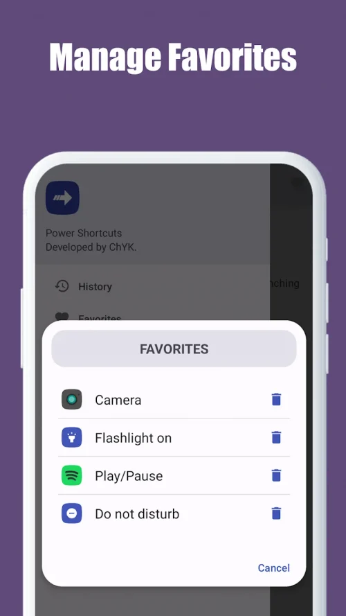 Power Shortcuts