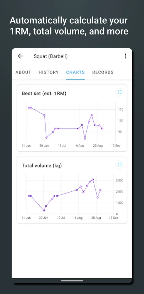Strong Workout Tracker Gym Log